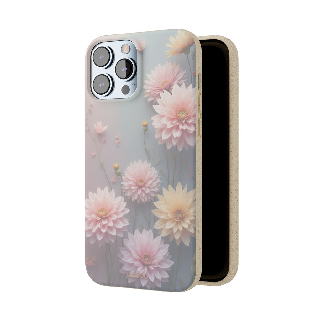 dAI Floral Dahlia -  Plastic free phone case for iPhone