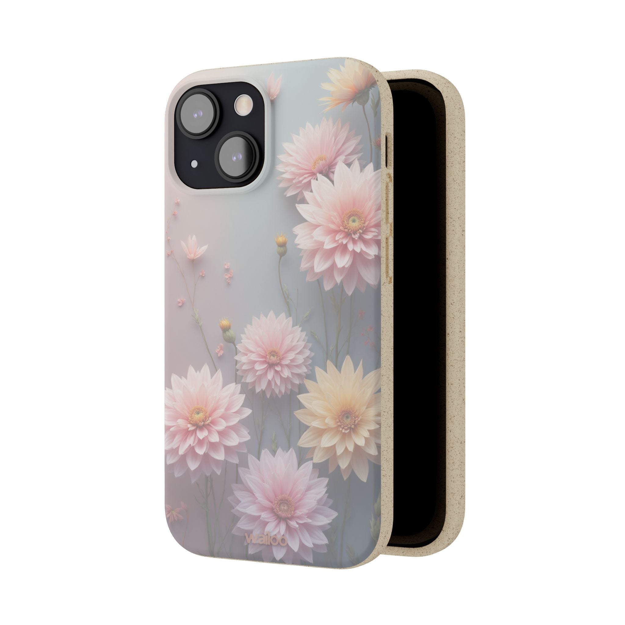 dAI Floral Dahlia -  Plastic free phone case for iPhone