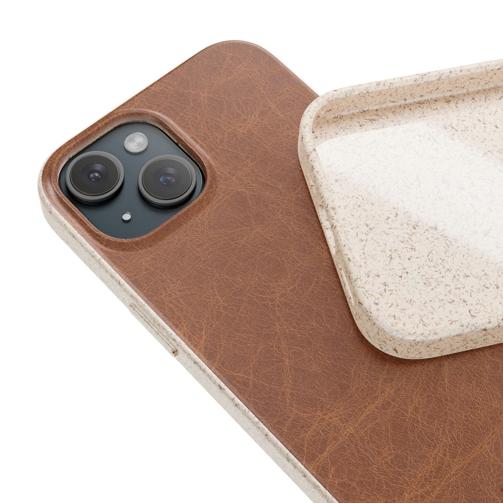 aPattern Leather printed - Plastic free phone case for iPhone
