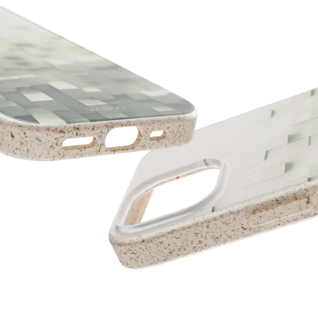 3D White tiles - Plastic free phone case for iPhone