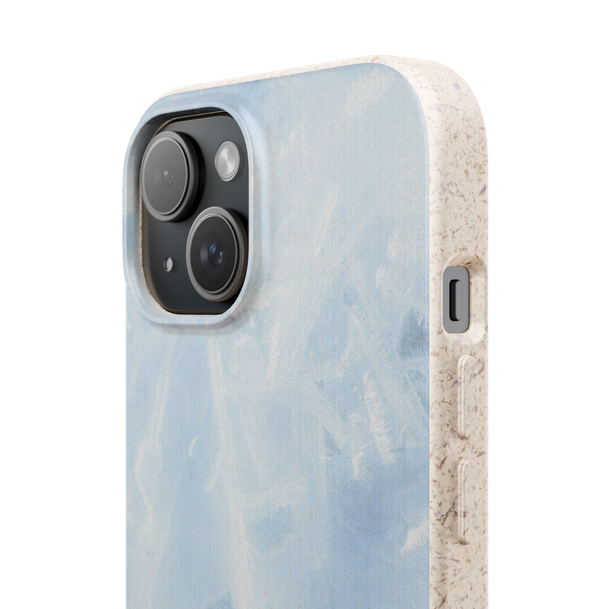aPattern Shimmer blue - Plastic free phone case for iPhone