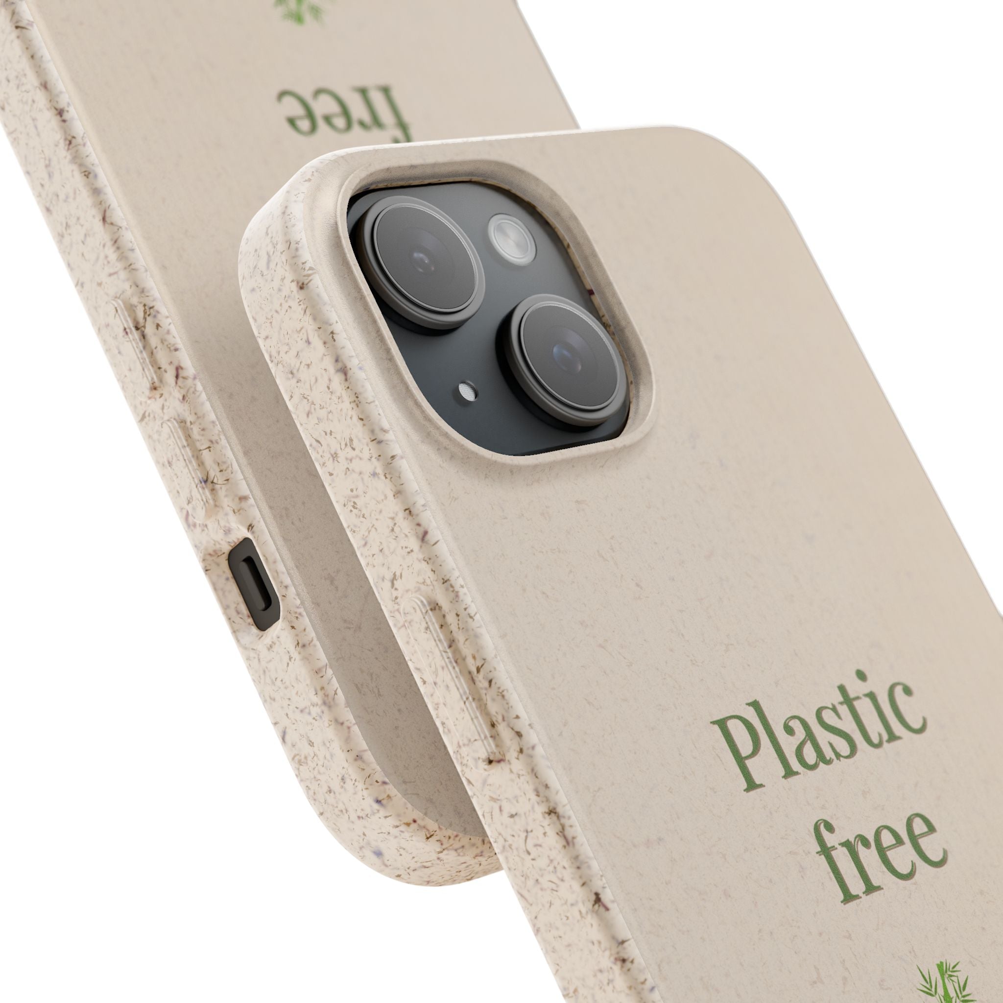 Earth - Bamboo stylish - Plastic free phone case for iPhone