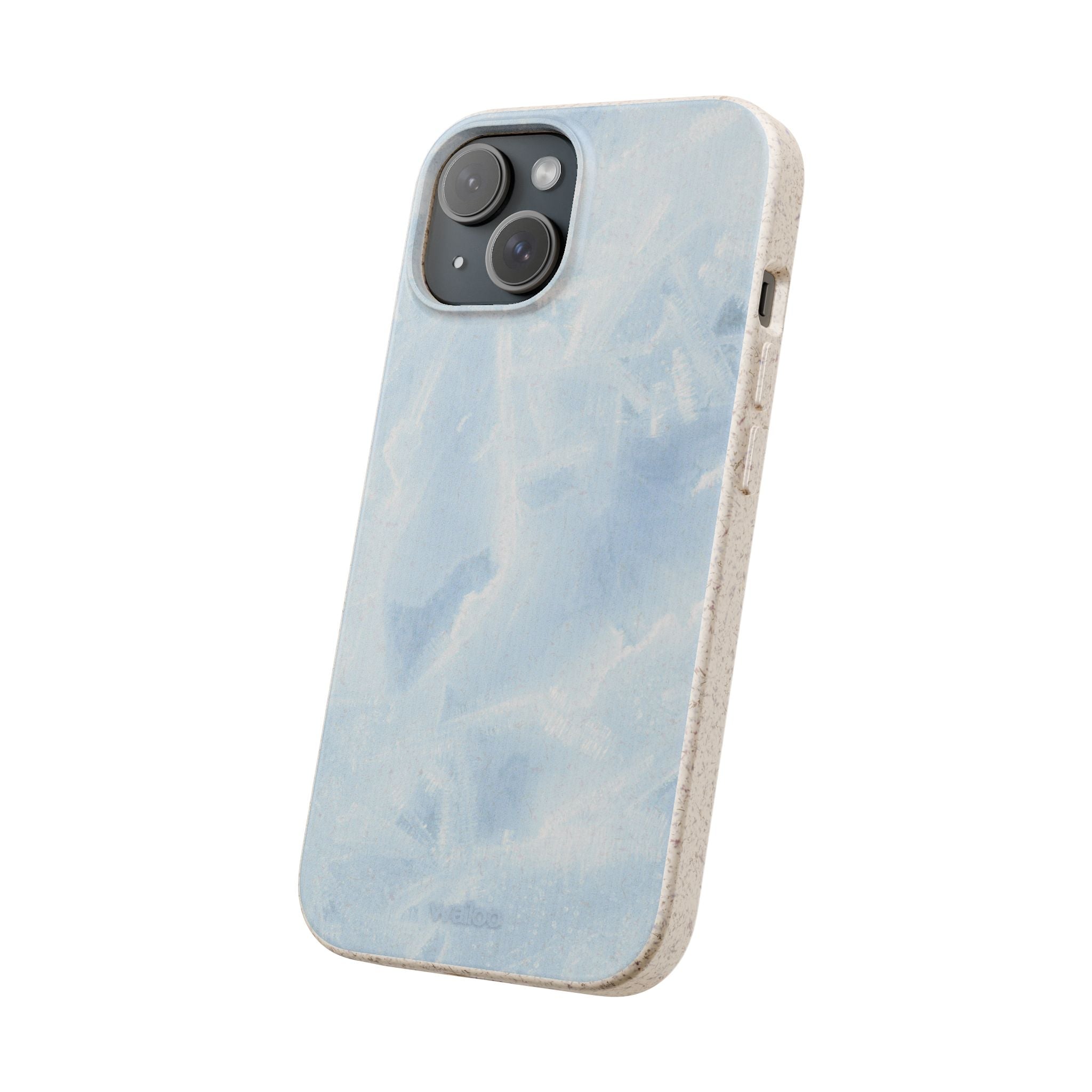 aPattern Shimmer blue - Plastic free phone case for iPhone