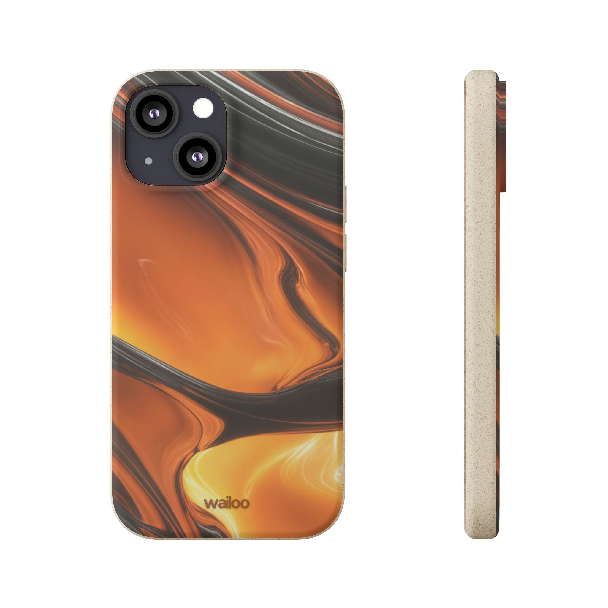 aPattern Metal melted - Plastic free phone case for iPhone