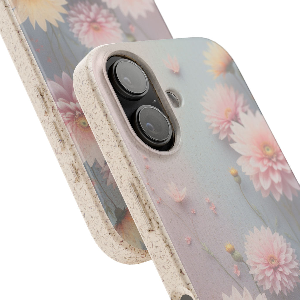 dAI Floral Dahlia -  Plastic free phone case for iPhone