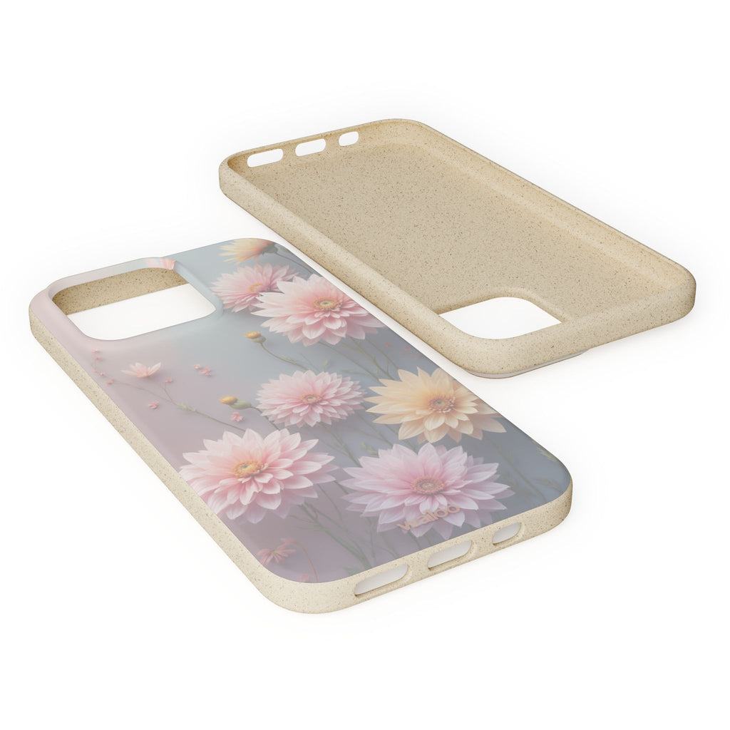 dAI Floral Dahlia -  Plastic free phone case for iPhone