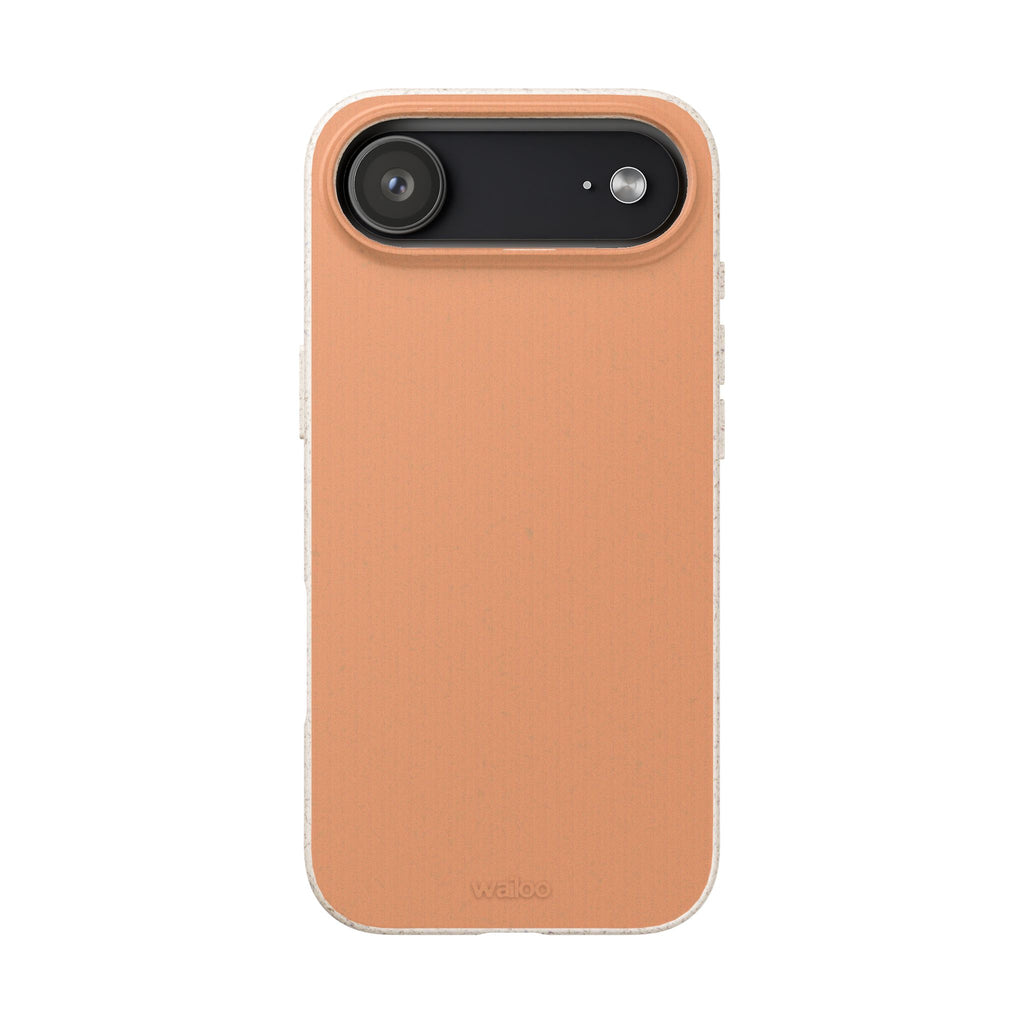 Color Beige apricot - Plastic free phone case for iPhone