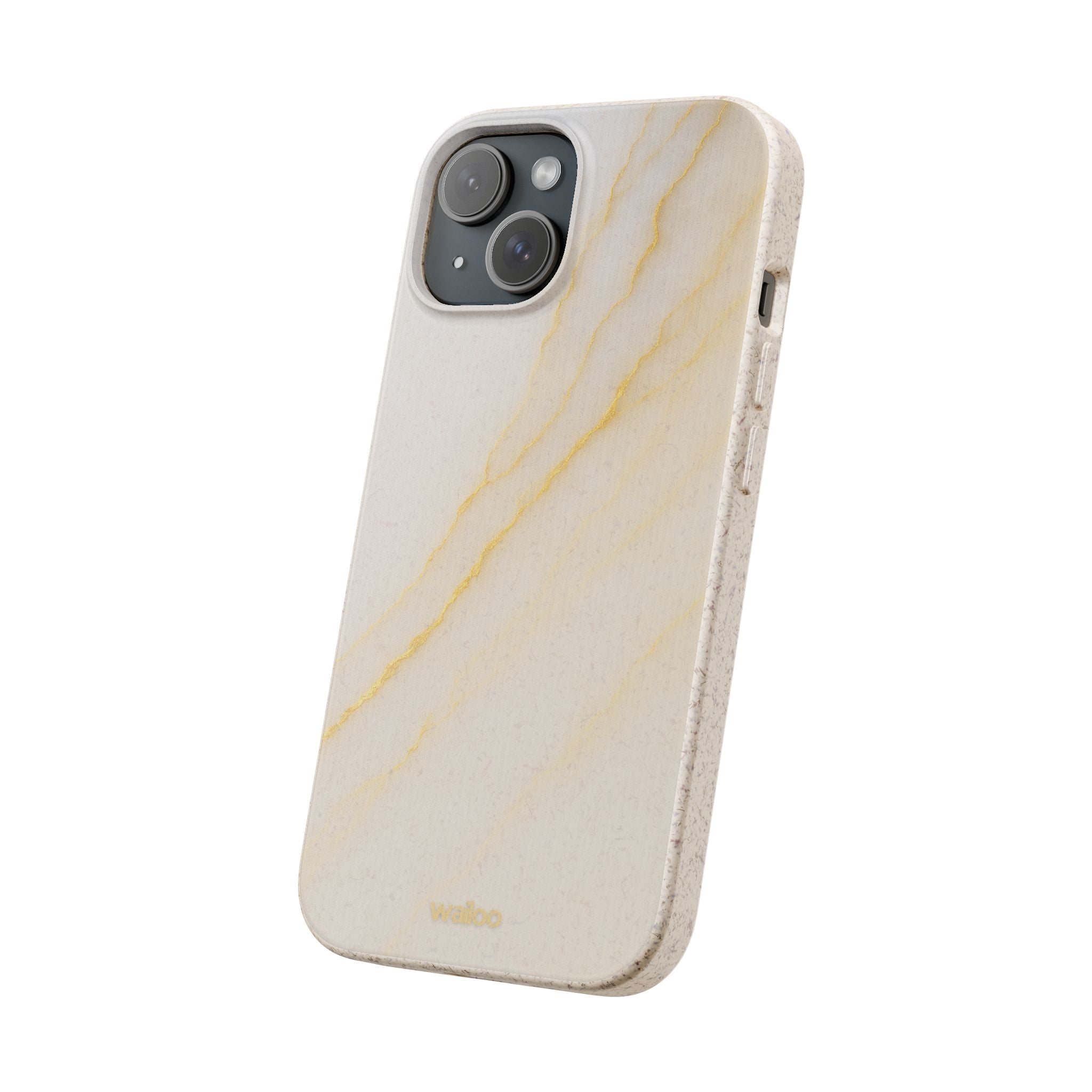 aPattern Gold marble - Plastic free phone case for iPhone