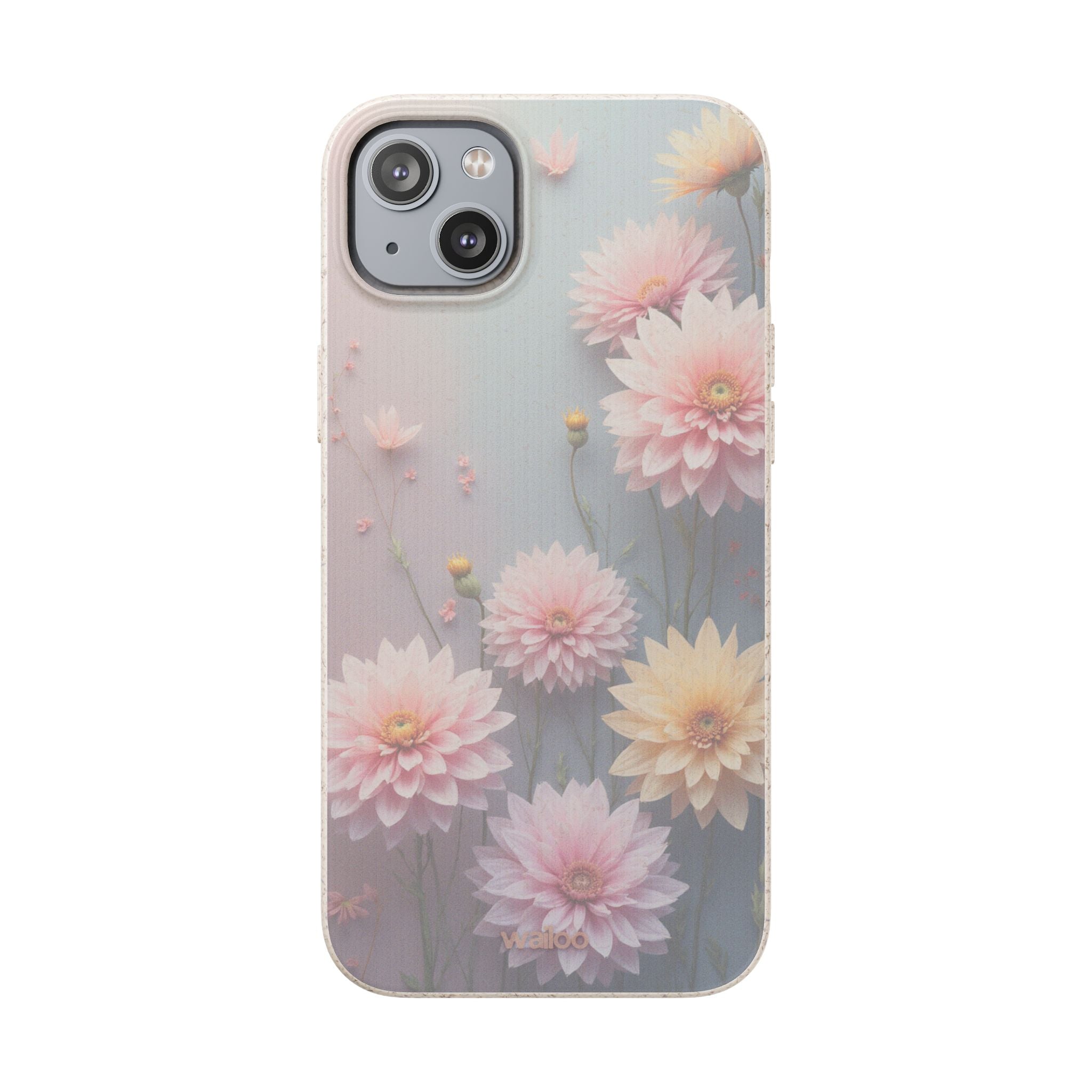dAI Floral Dahlia -  Plastic free phone case for iPhone