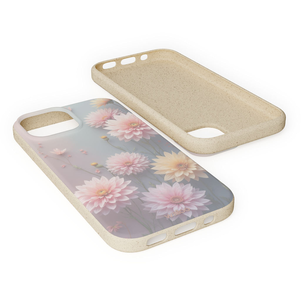 dAI Floral Dahlia -  Plastic free phone case for iPhone