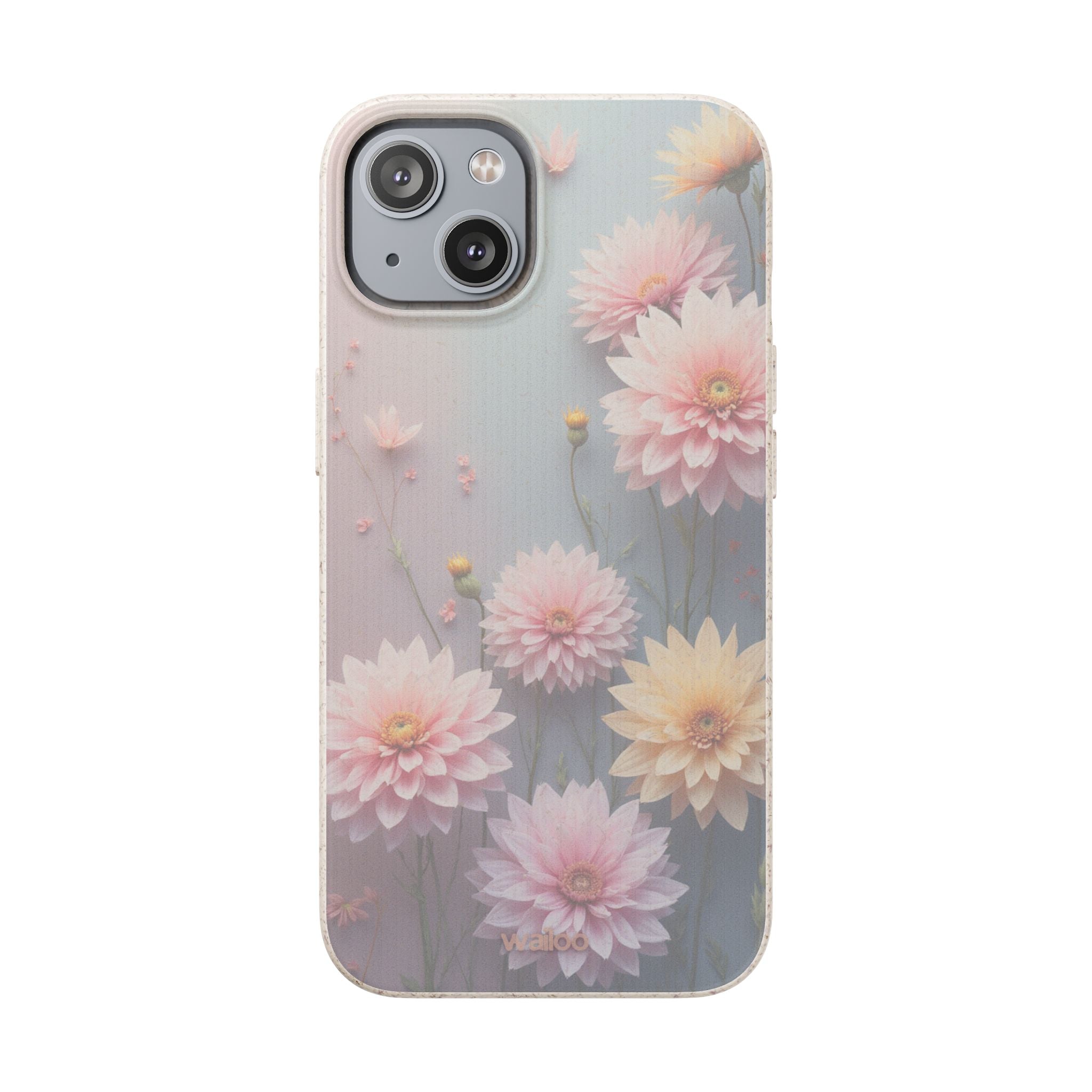 dAI Floral Dahlia -  Plastic free phone case for iPhone