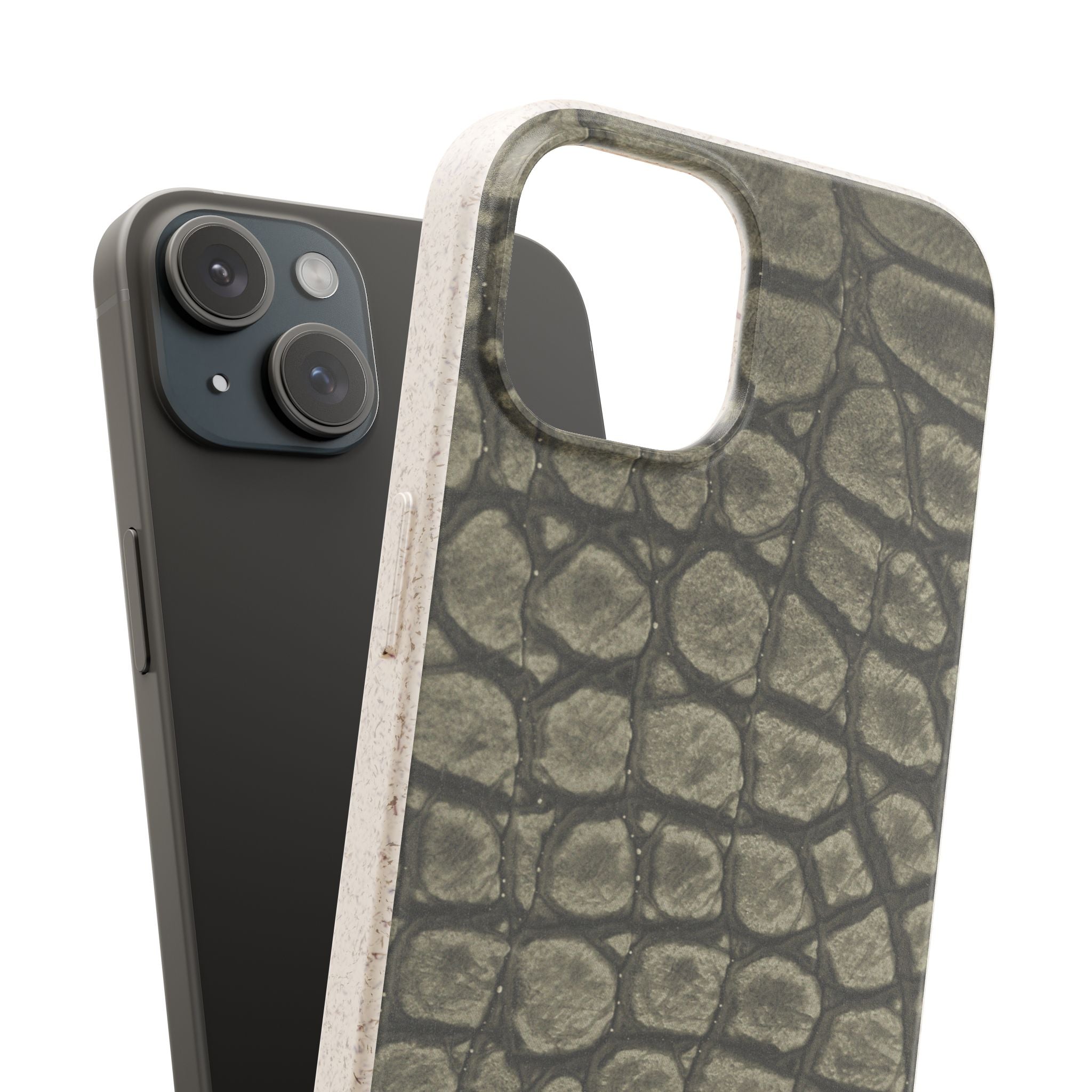 aPattern Crocodile skin - Plastic free phone case for iPhone