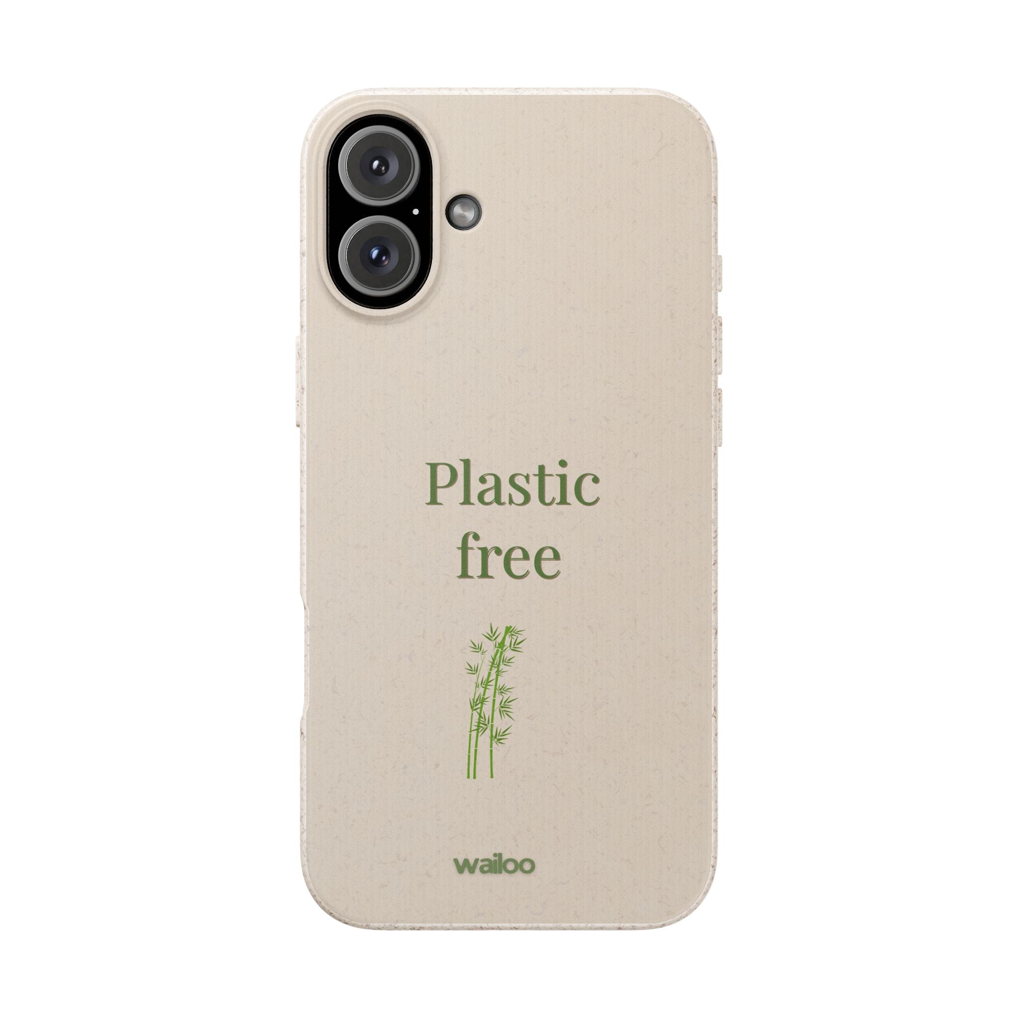 Earth - Bamboo stylish - Plastic free phone case for iPhone