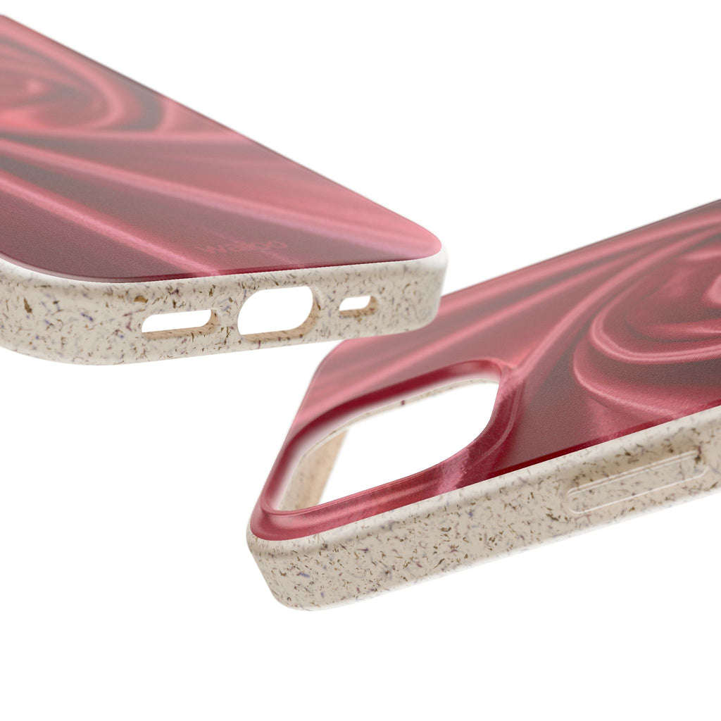 aPattern Pink Silk - Plastic free phone case for iPhone
