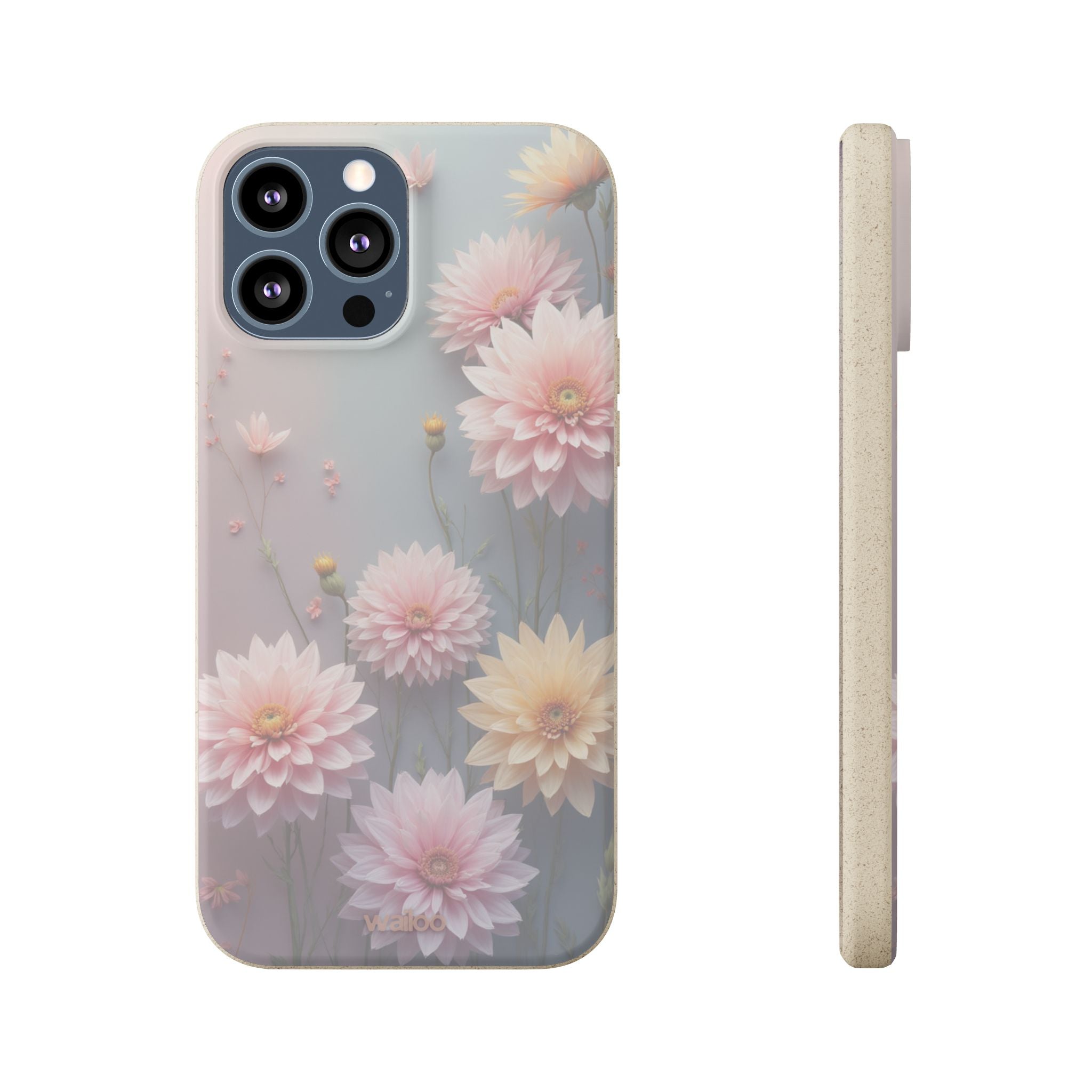 dAI Floral Dahlia -  Plastic free phone case for iPhone