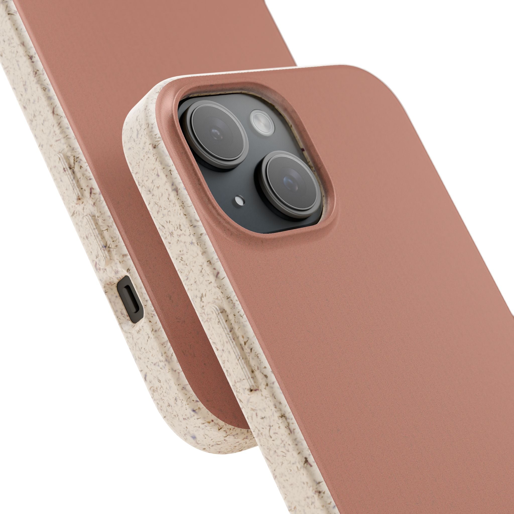 Color Beige dark - Plastic free phone case for iPhone