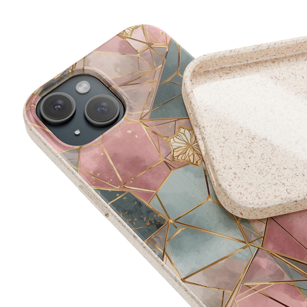 aPattern Pink gold - Plastic free phone case for iPhone