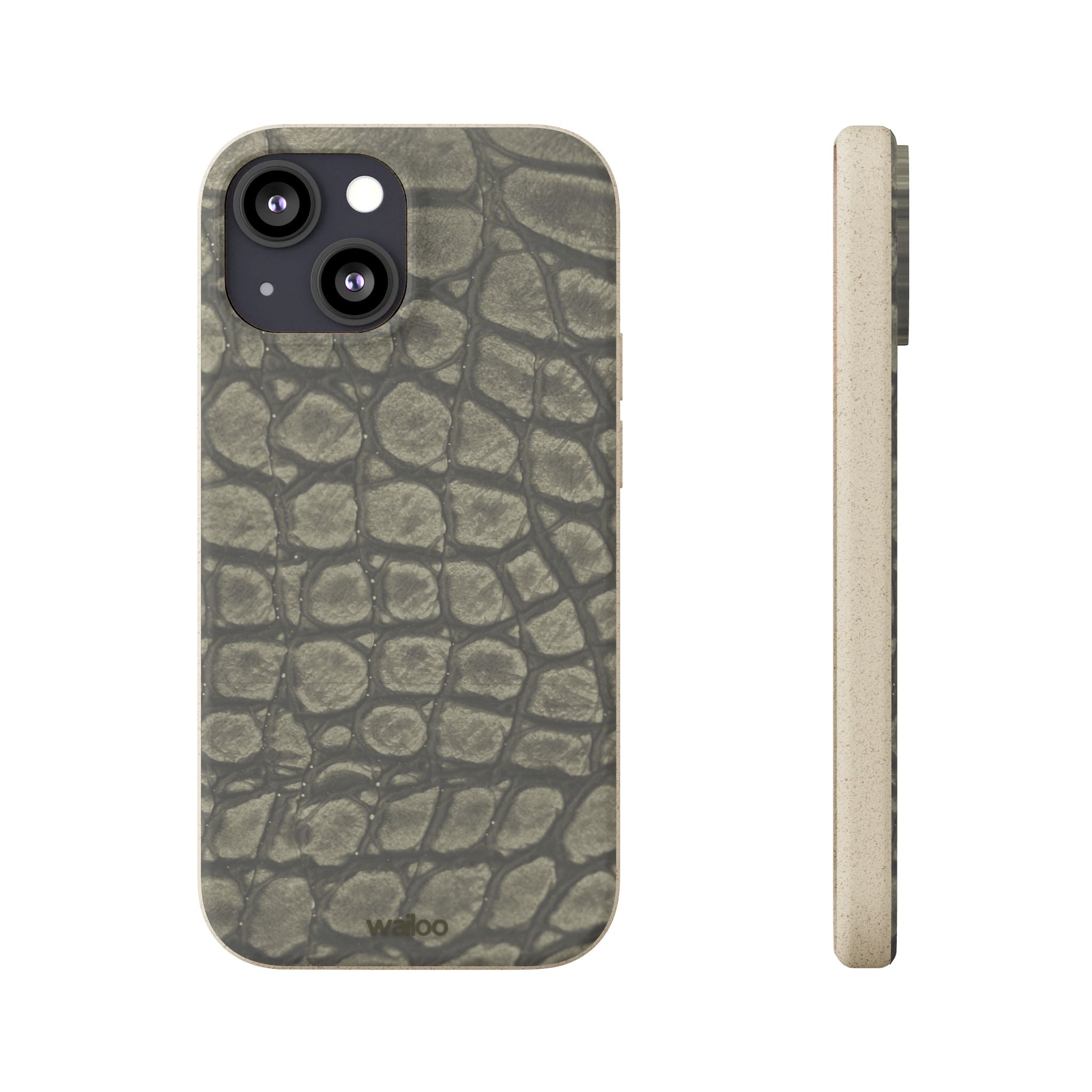 aPattern Crocodile skin - Plastic free phone case for iPhone