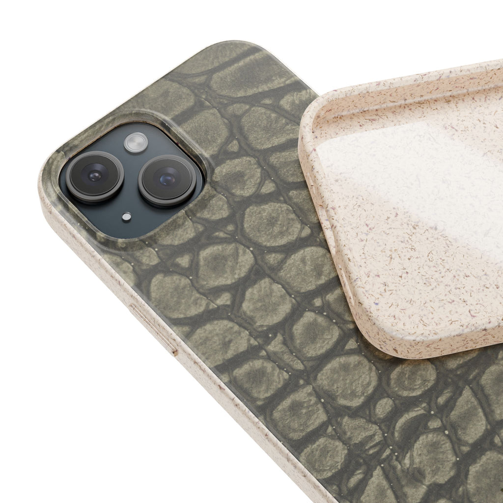 aPattern Crocodile skin - Plastic free phone case for iPhone