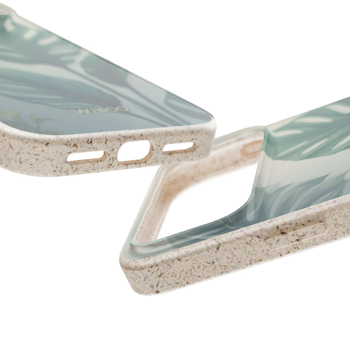 Floral Monstera - Biodegradable phone case for iPhone - Plastic free