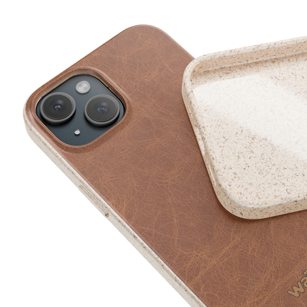 aPattern Leather printed - Plastic free phone case for iPhone