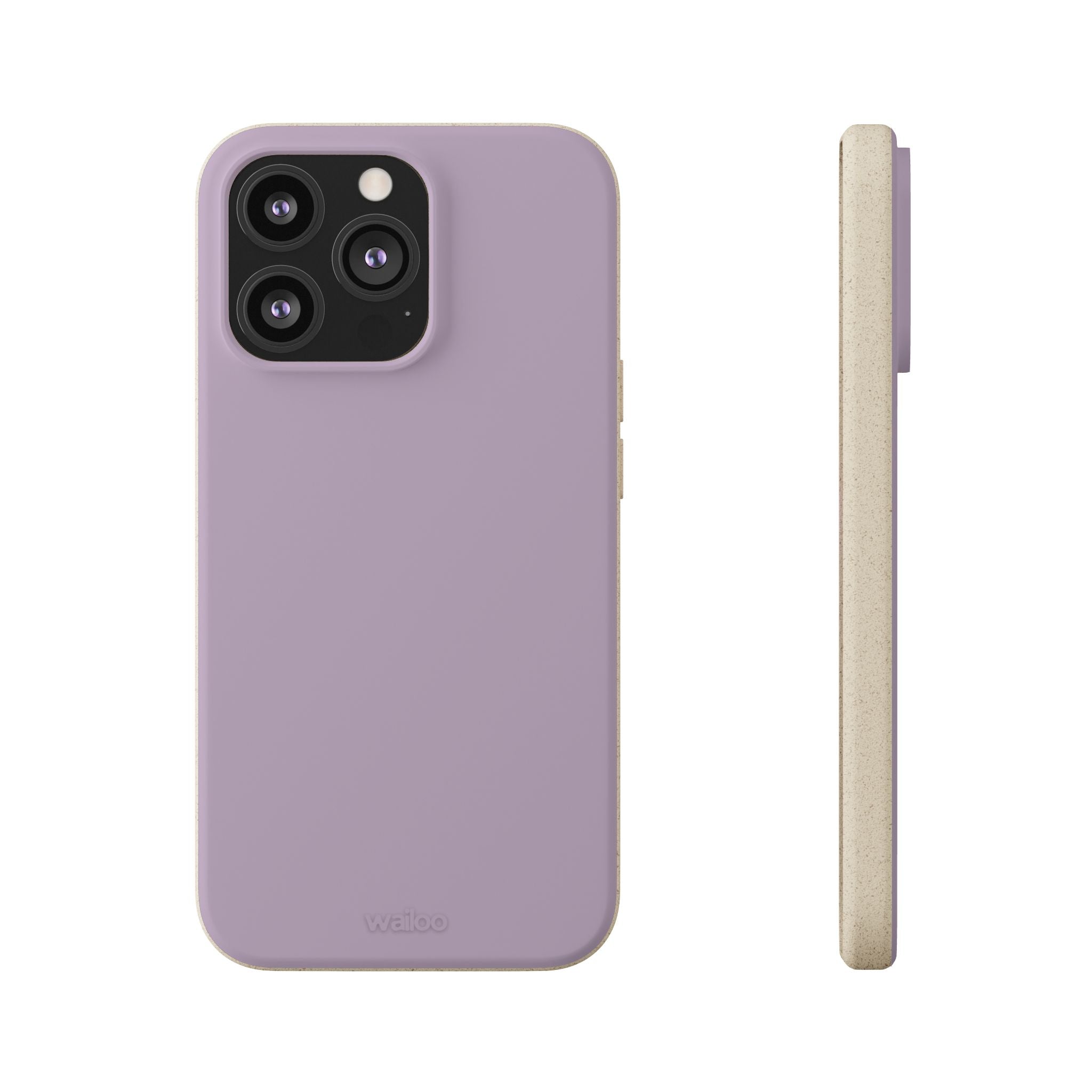 Color Purple plum light - Plastic free phone case for iPhone