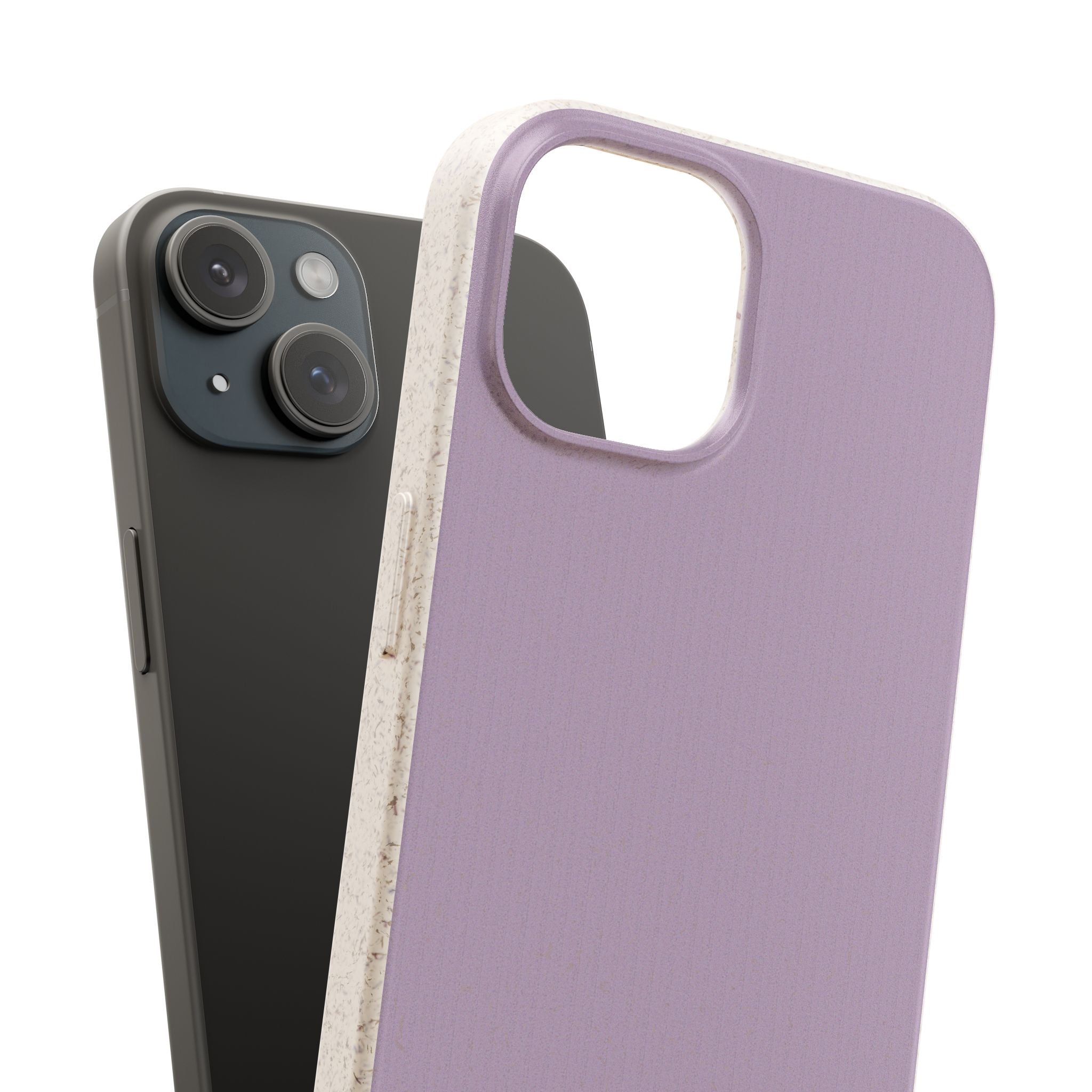 Color Purple plum light - Plastic free phone case for iPhone