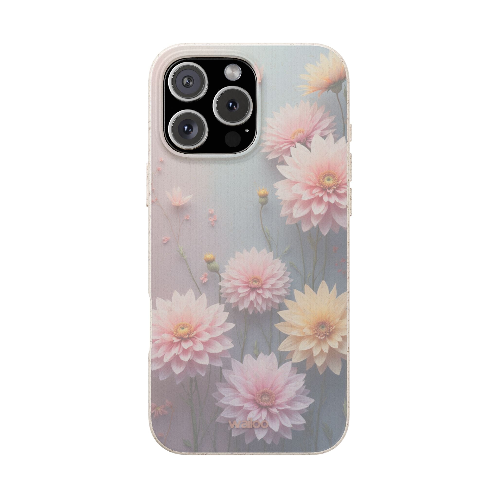 dAI Floral Dahlia -  Plastic free phone case for iPhone