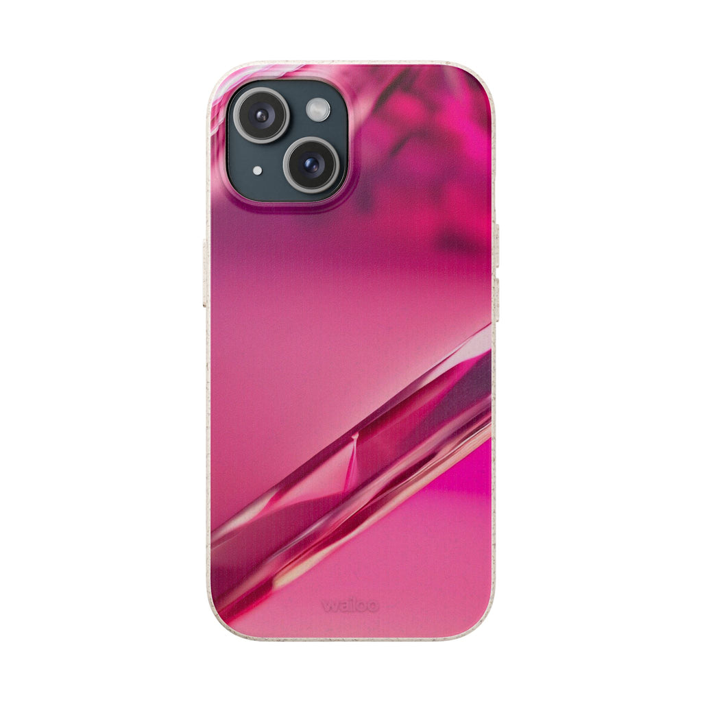 3D Pink - Plastic free phone case for iPhone