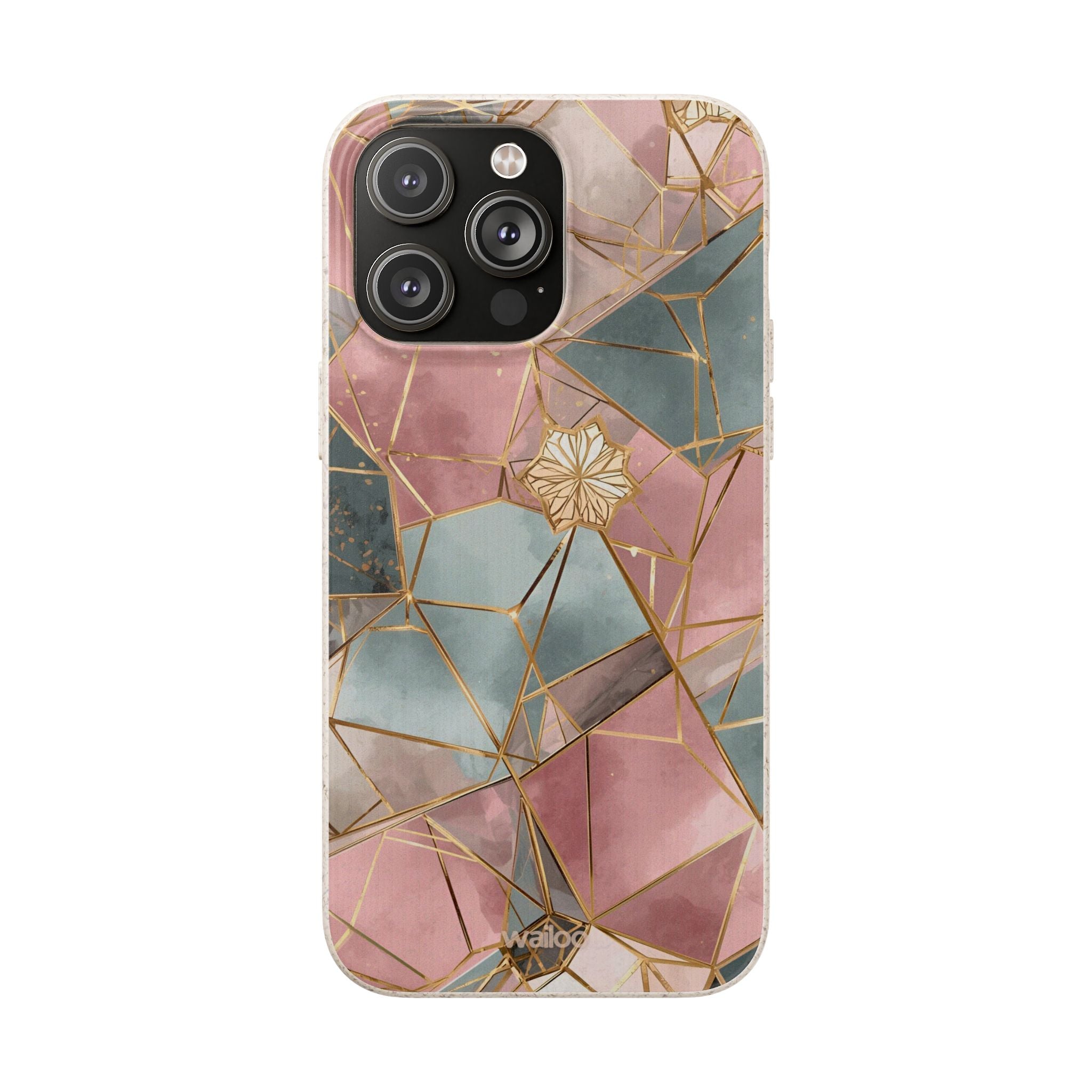 aPattern Pink gold - Plastic free phone case for iPhone